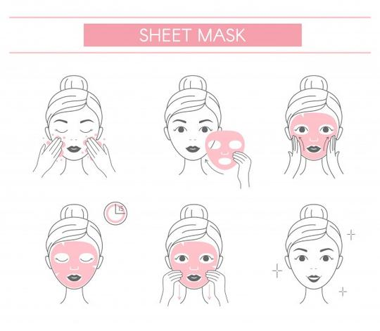 Bio-Magnetic Functional Sheet Mask with Hyaluronic Acid & Rose Serum (Contains 3 Reusable Masks)