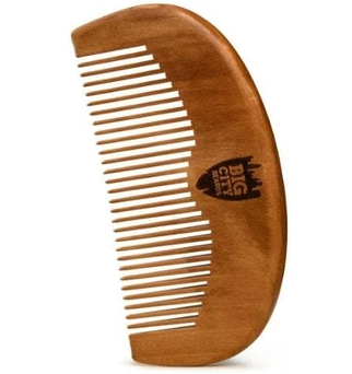 Fine Tooth Pear Wood Beard Comb