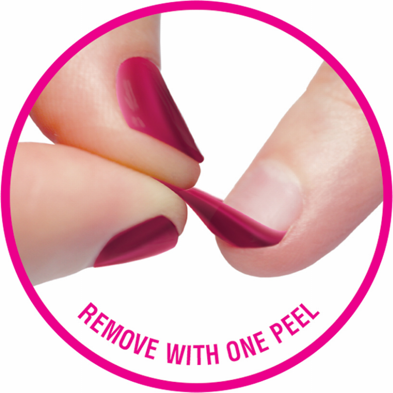 LUKKY Peel-off nail polish x 0.19 fl.oz., assortment of 12