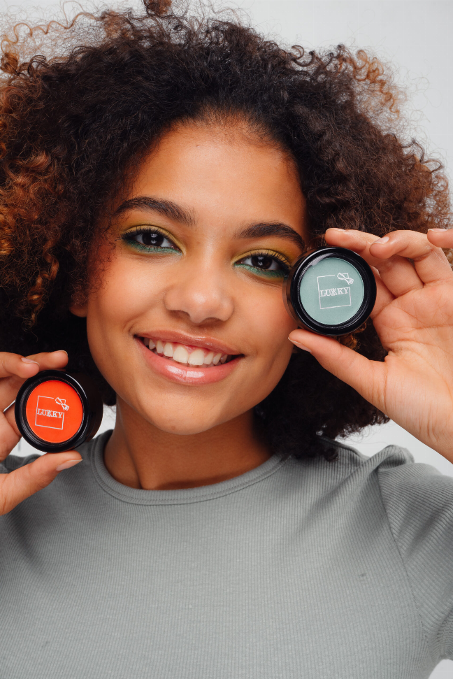 LUKKY Hair Chalk with sponge, assortment of 12 pieces