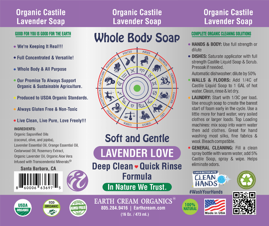 Organic Castile Liquid Soap, Unscented 12 pack (8 oz)