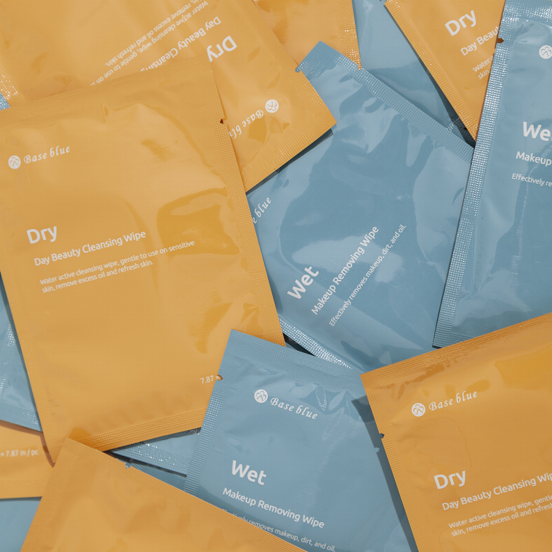Dry and Wet, Dual Action Facial Cleansing Wipes