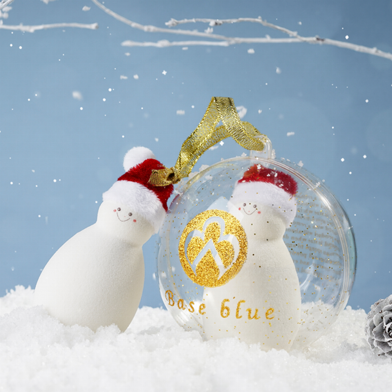 Holiday Snowman Makeup Sponge