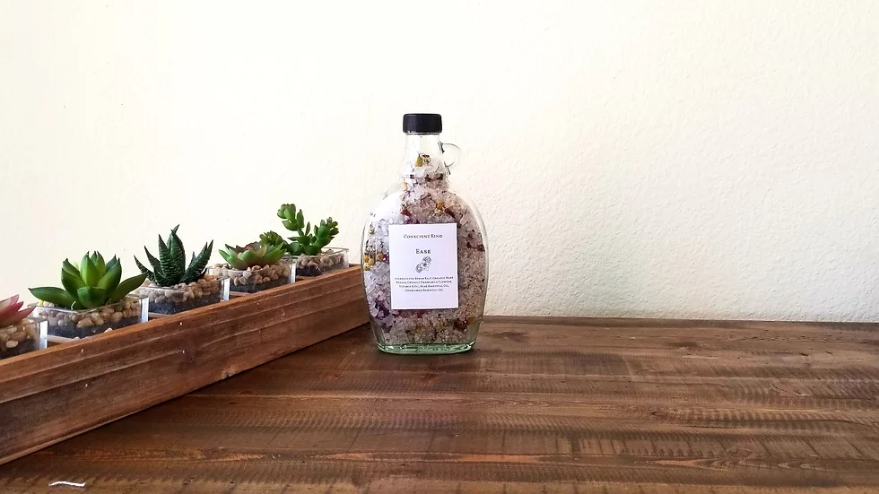 Ease: Epsom Salt Floral Bath Tea