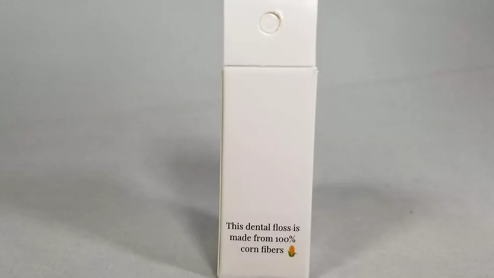 Vegan Waxed Zero-Waste Dental Floss - Mint