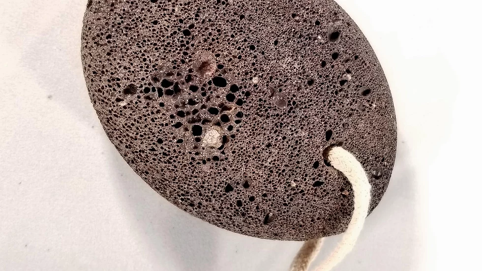 2 - Natural Black Volcanic Lava Rock Pumice Stone