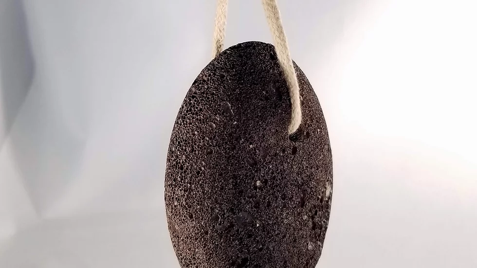 2 - Natural Black Volcanic Lava Rock Pumice Stone