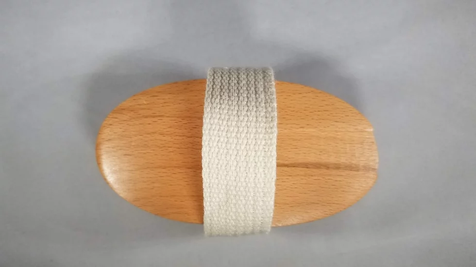 Vegan Sisal Body Brush With Removable Handle