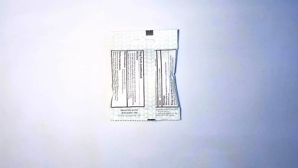 Unpaste Zero Waste Dental Cleaning Tablets