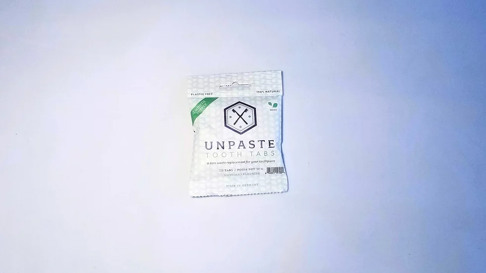 Unpaste Zero Waste Dental Cleaning Tablets