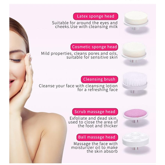 3-in-1 Electric Facial cleansing Brush