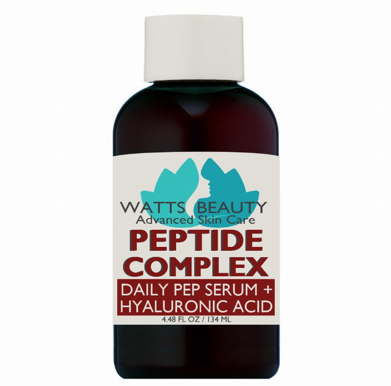 Watts Beauty Peptide Complex Collagen Serum  for Smoothing, Firming and Toning - 4.48 oz