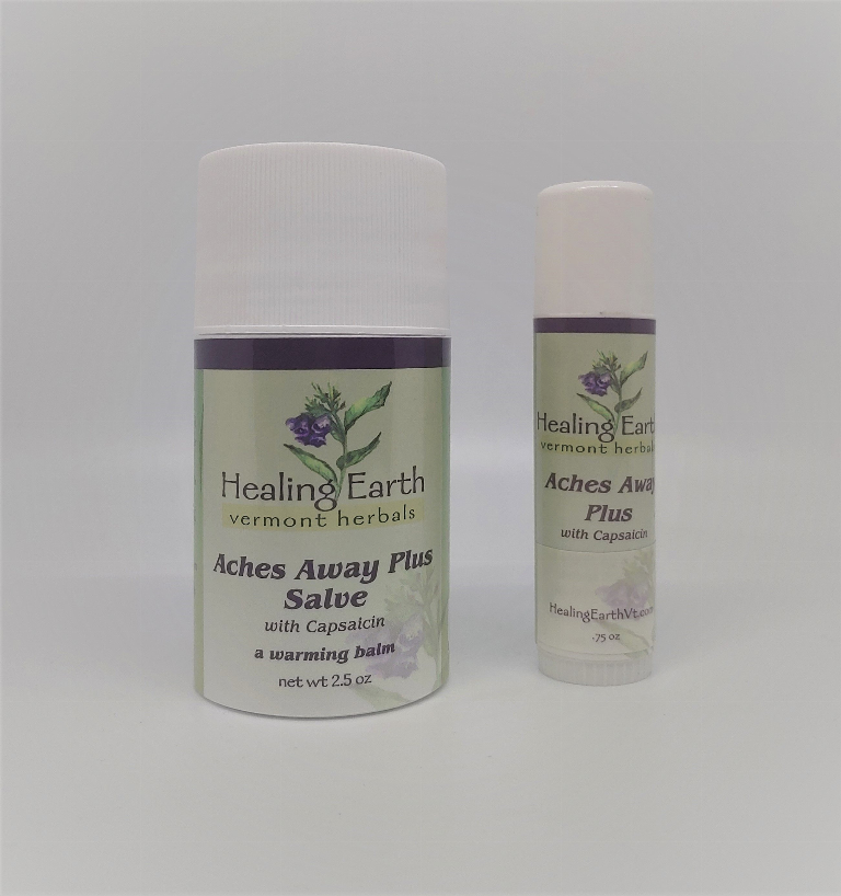 Aches Away Plus Salve Stick (Warming With Capsaicin)