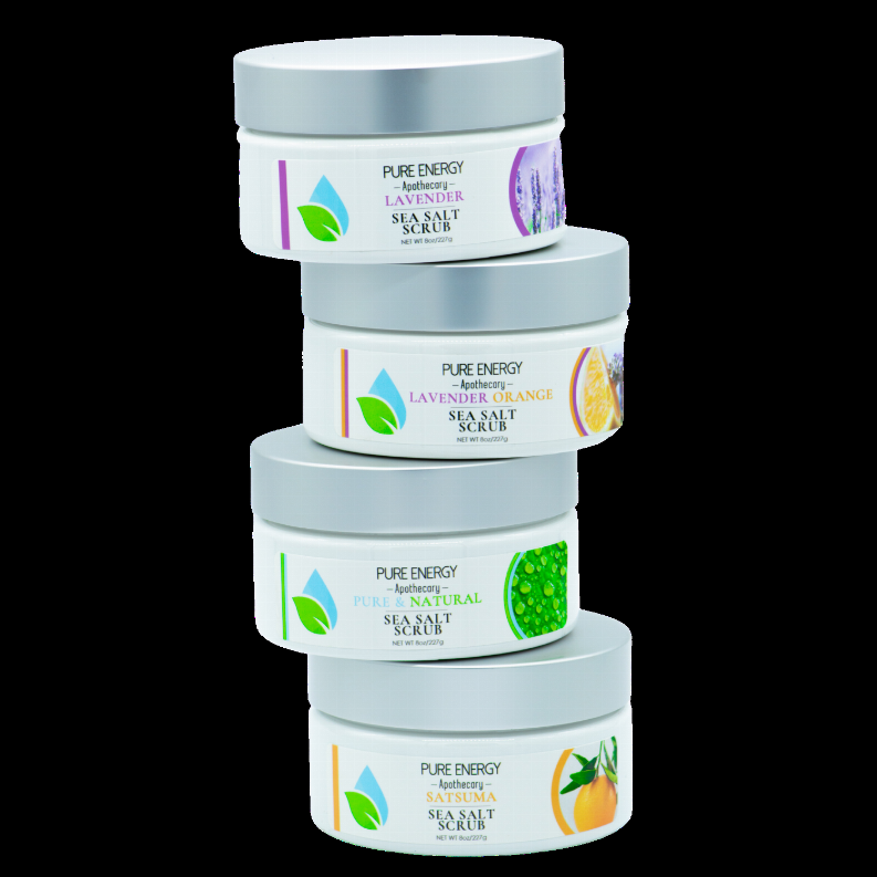 Sea Salt Scrub (Lavender)