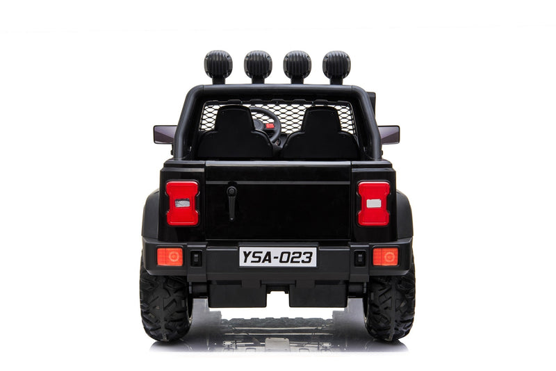 24V Freddo Toys Jeep with Top Lights 2 Seater Ride on