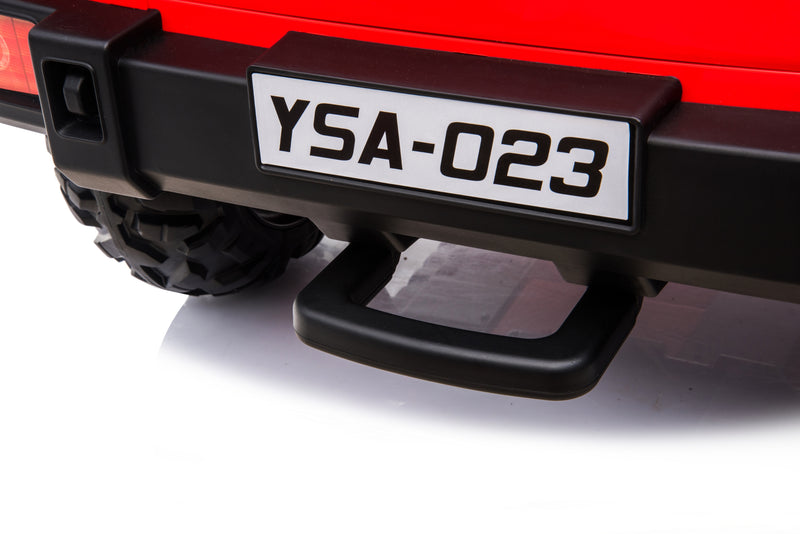 24V Freddo Toys Jeep with Top Lights 2 Seater Ride on