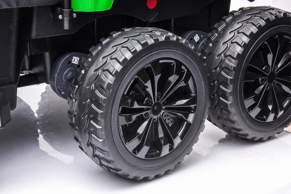 24V 4x4 Freddo Toys Tractor Trailer 2 Seater Ride on