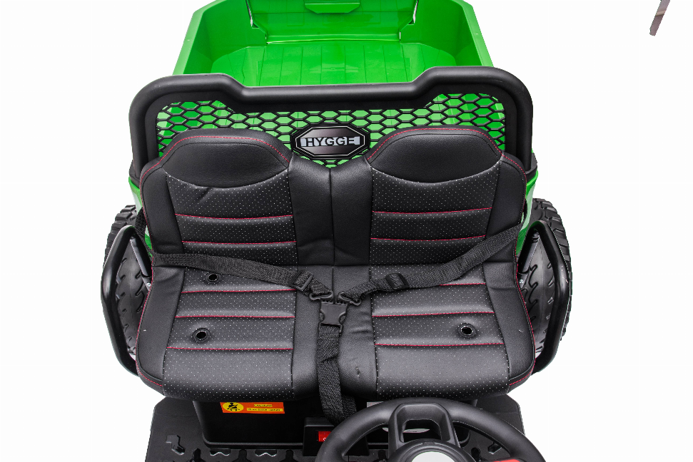 24V 4x4 Freddo Toys Tractor Trailer 2 Seater Ride on