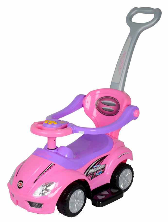 Freddo Toys Deluxe Mega Push 3 in 1 Stroller, Walker and Ride on