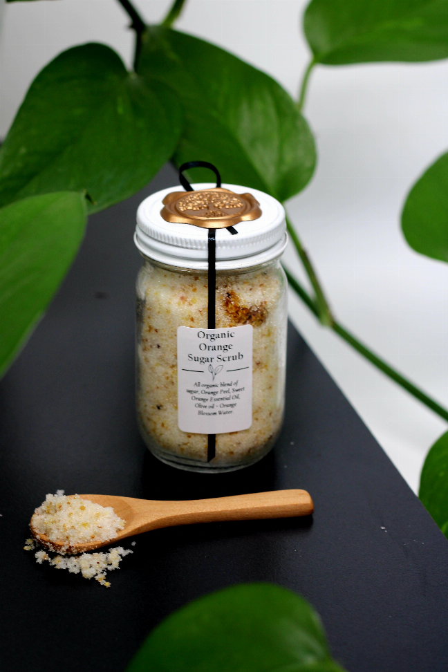 Organic Orange Sugar Scrub