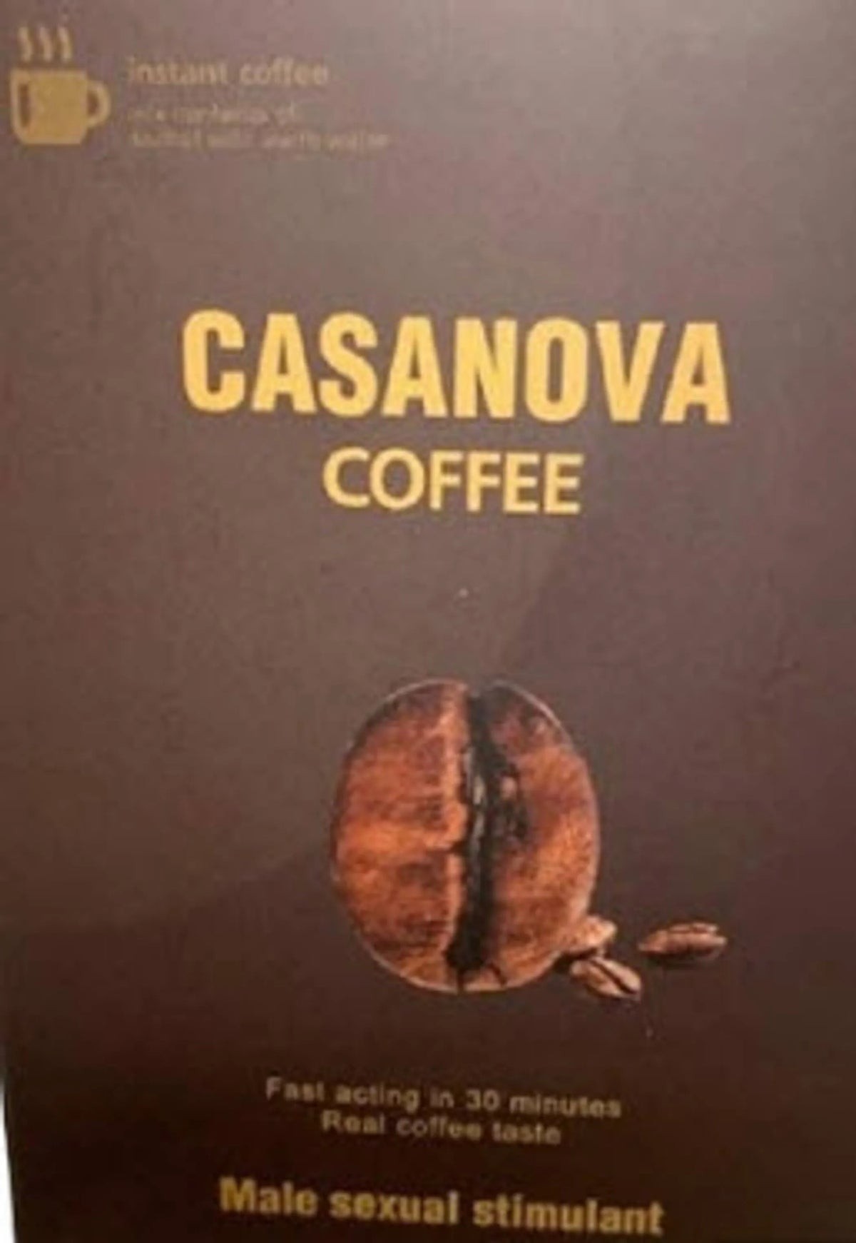 Casanova Coffee Male Sexual Stimulant