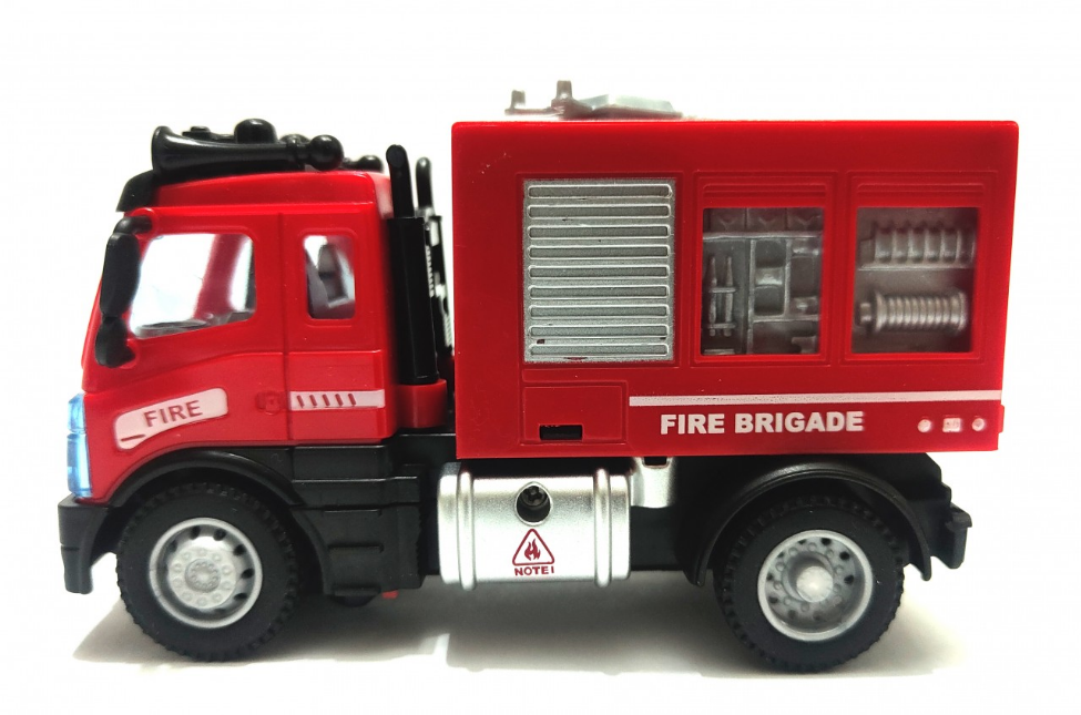 2.4G 1:64 scale RC fire Truck with lights and sound