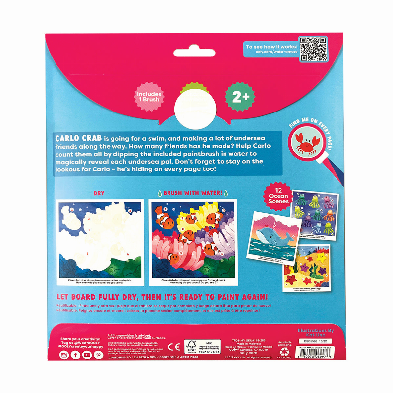 Water Amaze Water Reveal Boards (13 PC Set)