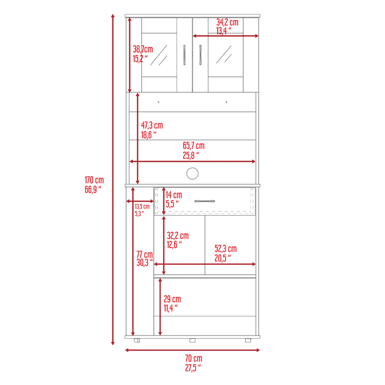 Victoria Pantry Cabinet