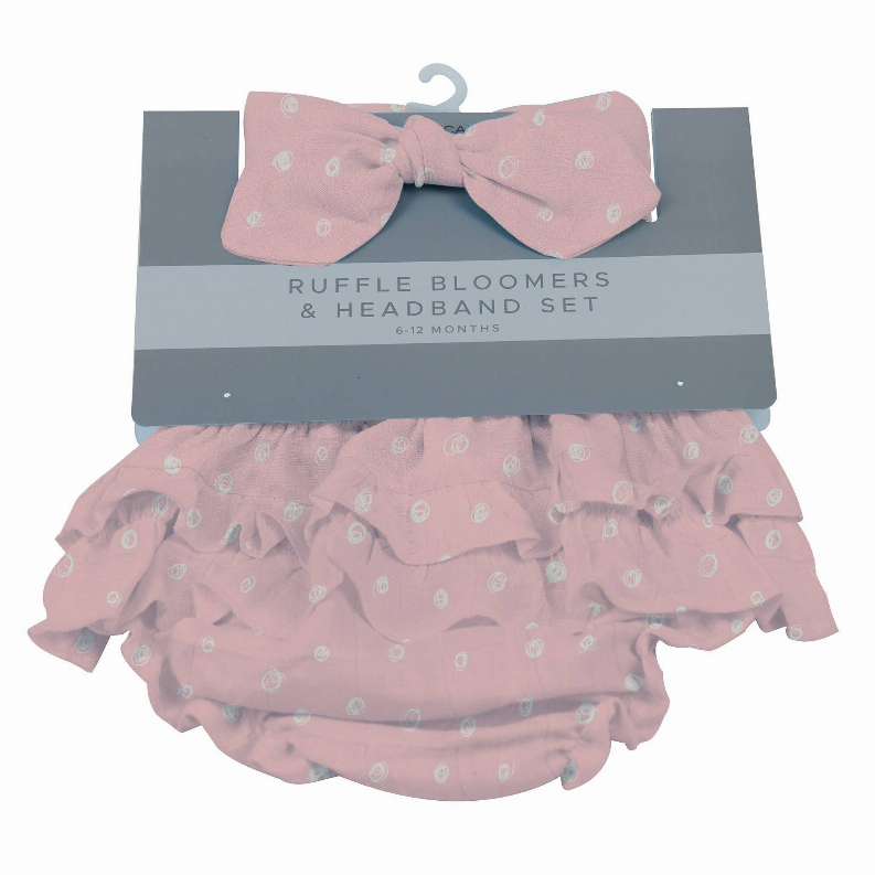 Ruffle Bloomers and Headband Set