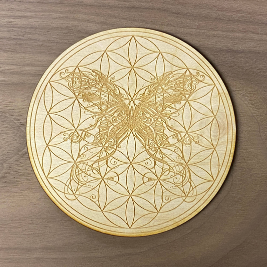 Butterfly #2 Crystal Grid