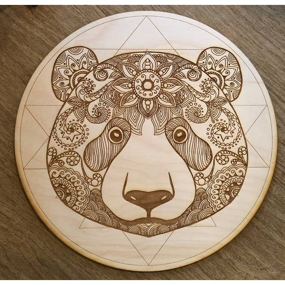 Panda Crystal Grid