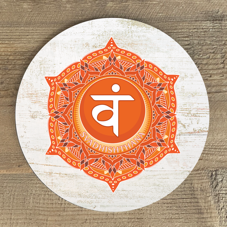 Sacral Chakra Crystal Grid