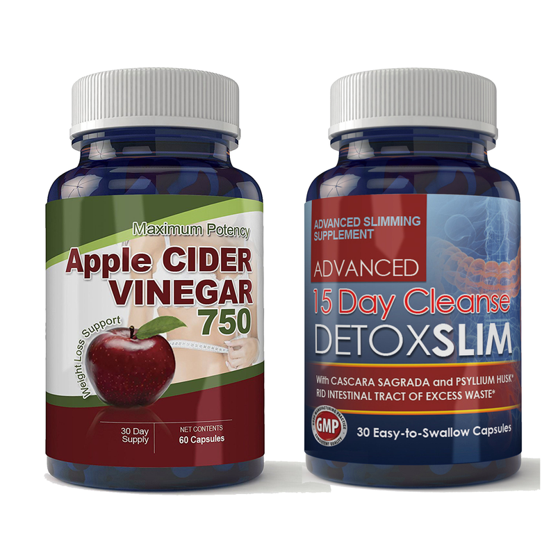 Apple Cider and Detox Slim Combo pack