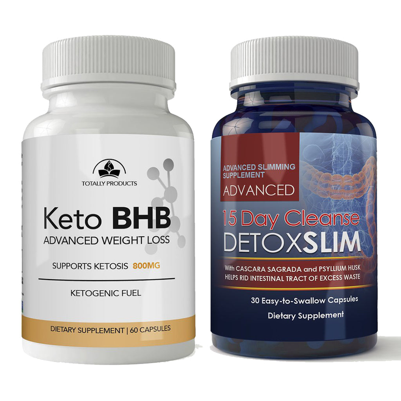 Keto BHB and 15-day Detox Sllim Combo Pack