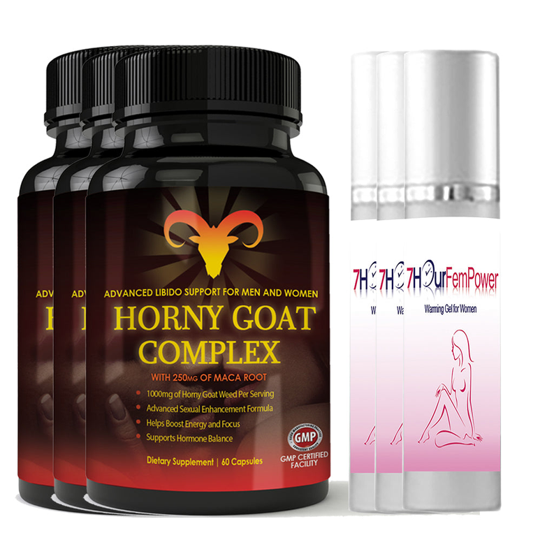 Horny Goat Complex and 7Hour Fem Power Combo Pack