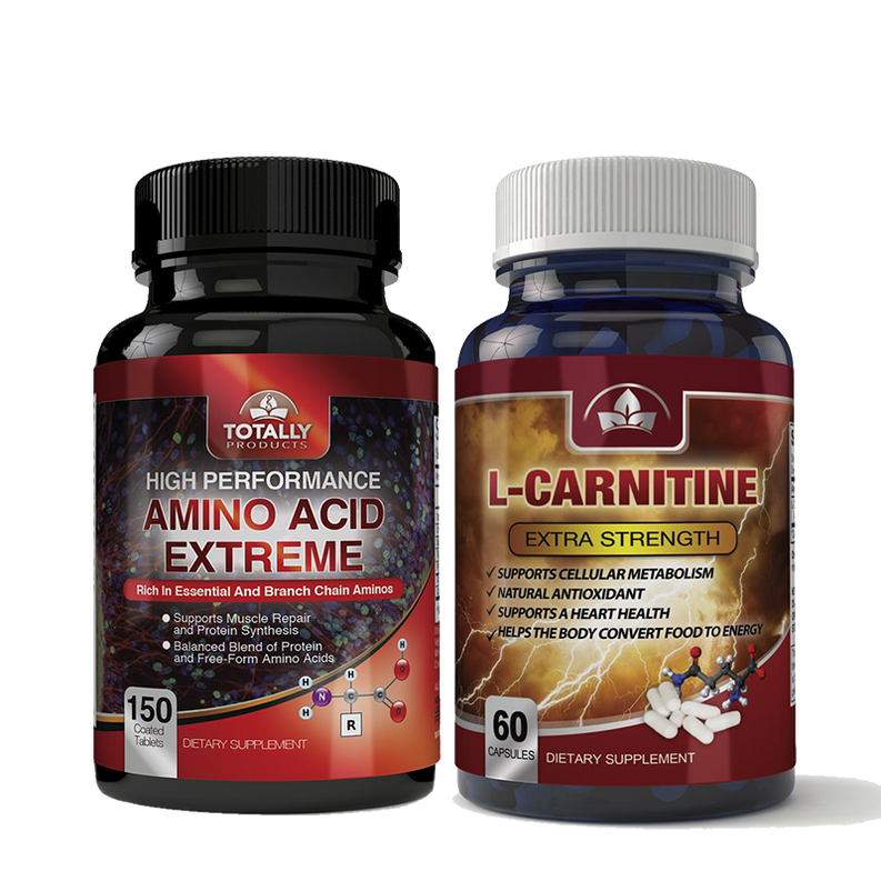 Amino Acid Extreme and L-Carnitine Extra Strength Combo Pack