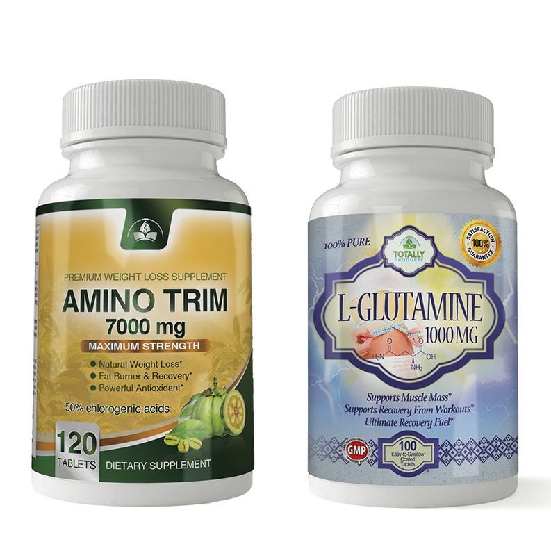 Amino Trim and L-Glutamine Combo Pack