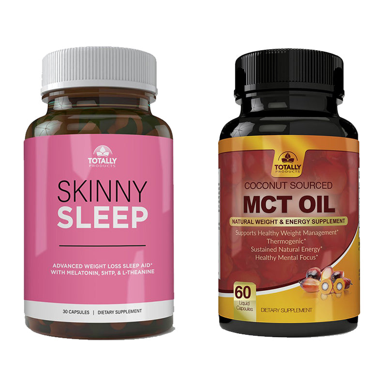 Skinny Sleep and MCT Oil Combo Pack