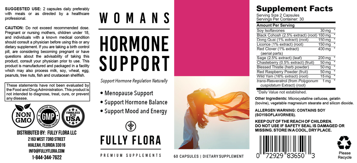 Fully Flora Woman's Hormone Support