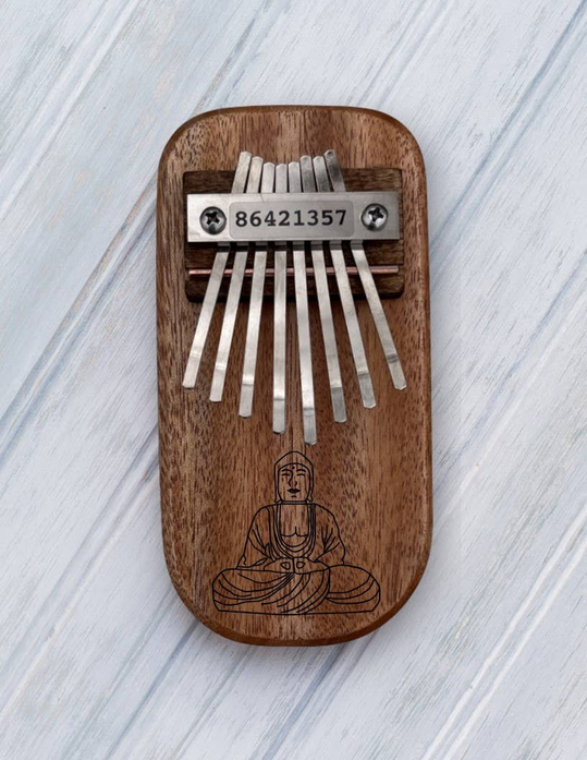 Buddha Engraved Thumb Piano