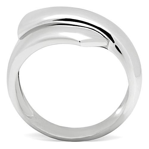 3W167 - Rhodium Brass Ring with No Stone