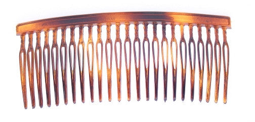 Large Wire Twist Tortoise Shell Side Hair Comb