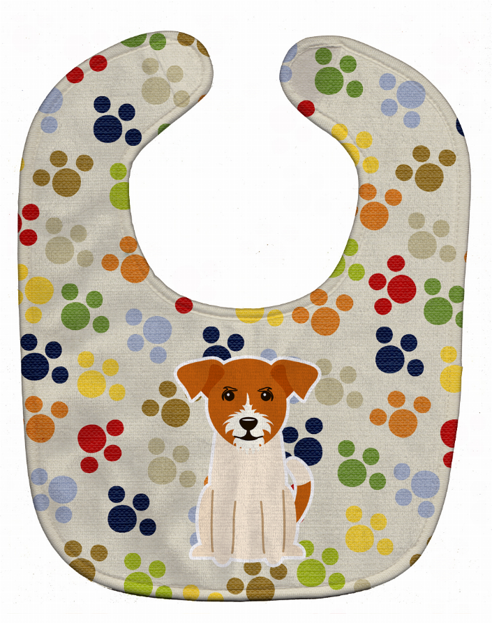 Pawprints Baby Bib