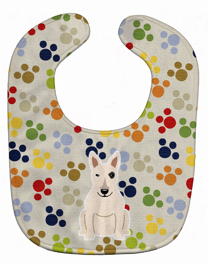 Pawprints Baby Bib