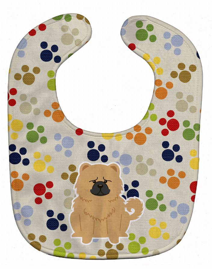 Pawprints Baby Bib