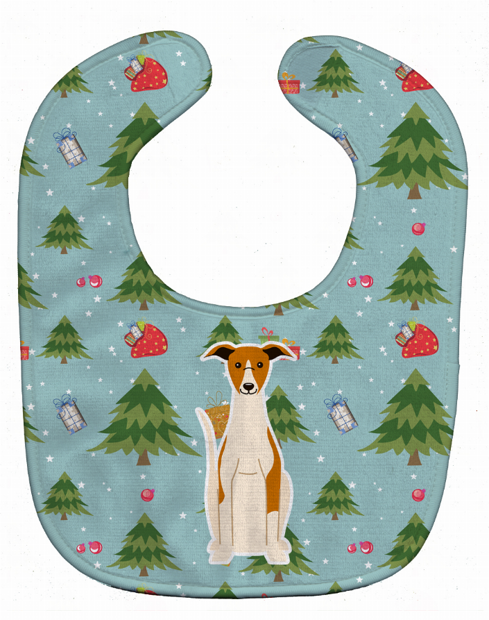 Christmas Dog Baby Bib