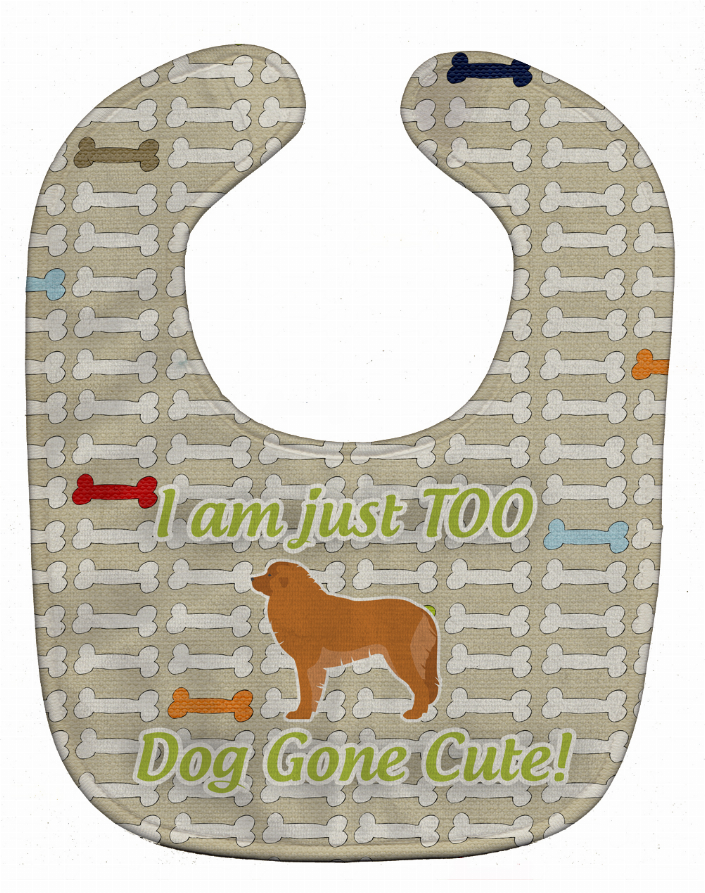 Dog Breed Shamrocks Baby Bib