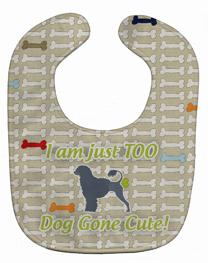 Dog Breed Shamrocks Baby Bib