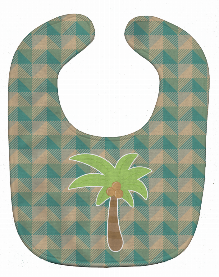 Palm Tree Baby Bib