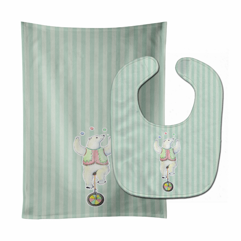 Amusement Baby Bib & Burp Cloth